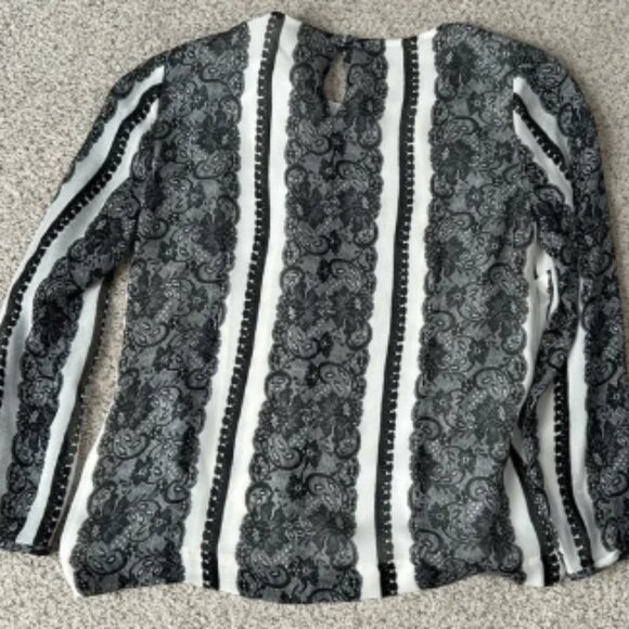 NWT J. Crew Collection Chiffon Toile Blouse, 0 - Picture 5 of 6